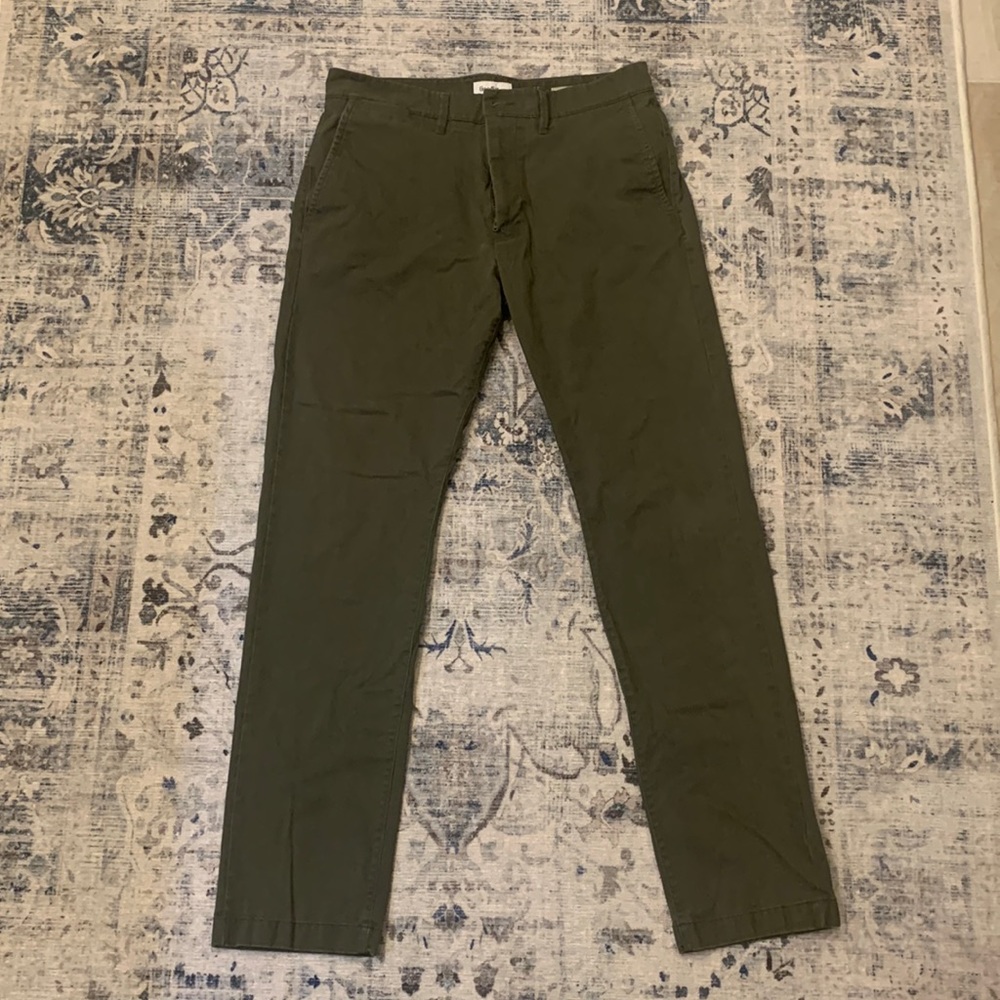 Men’s Goodfellow & Co Green Athletic Hennepin Chino Pants